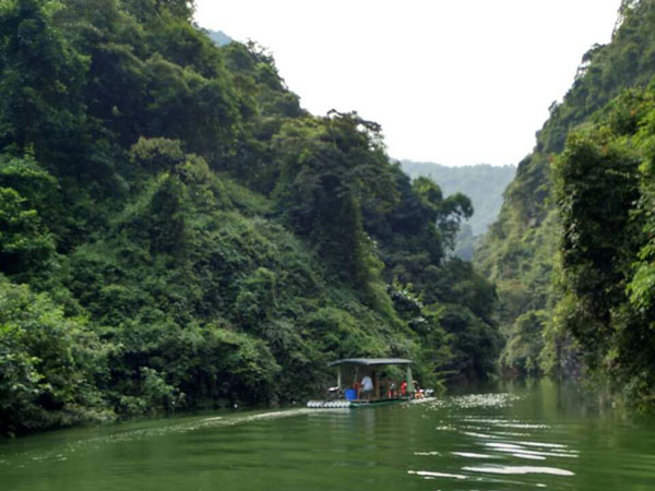 万绿湖小三峡之行